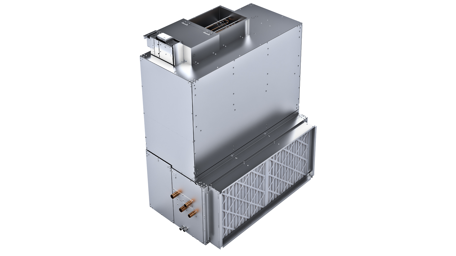 Trane blower coil units are a cost-effective, efficient way to heat and cool commercial spaces